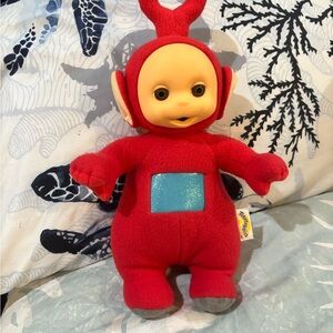 Vintage 1998 Teletubbies Talking Po Plush Doll Playskool Hasbro